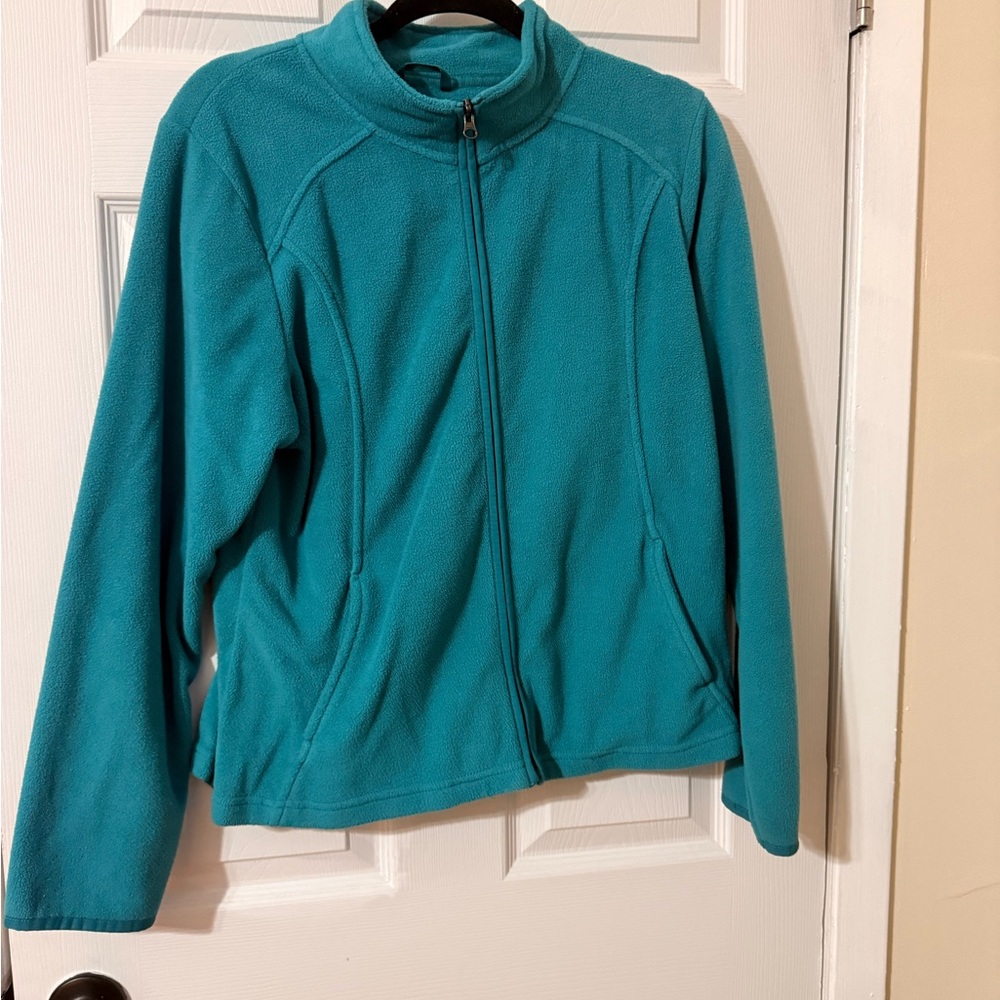 Merona Women's Turquoise Fleece Jacket